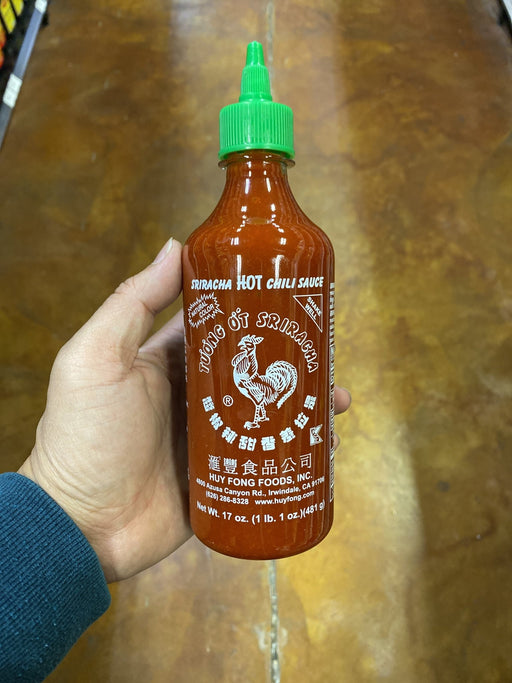 Huy Fong Sriracha Chili Sauce, 17oz - Eastside Asian Market