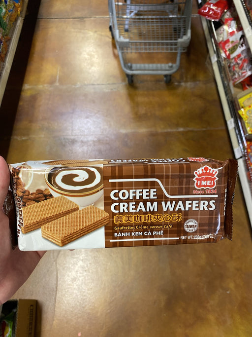 I Mei Cream Wafer - Coffee, 200g - Eastside Asian Market