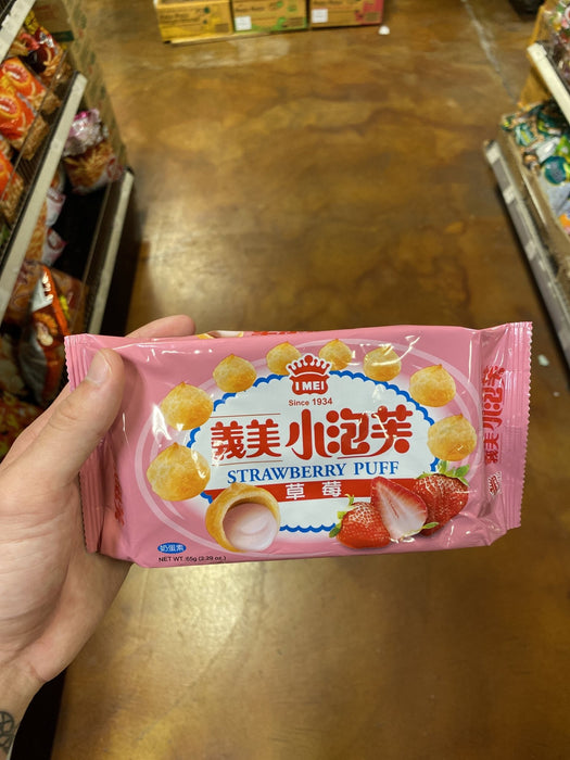I Mei Puff-Strawberry Flavor - Eastside Asian Market