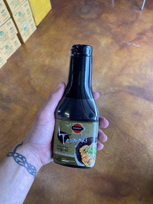 J-Basket Teriyaki Sauce, 15.6 oz - Eastside Asian Market