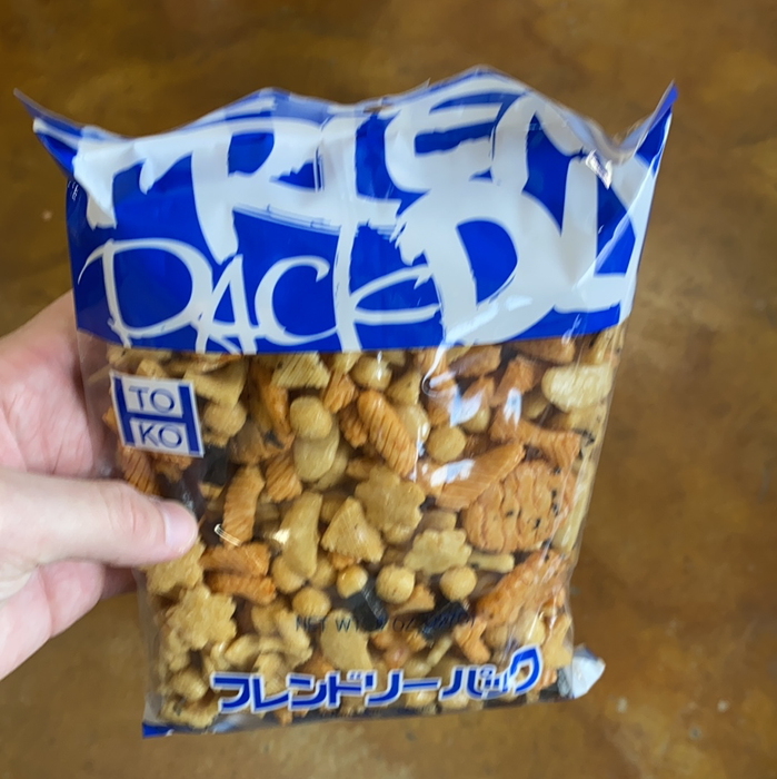 Kameda Rice Cracker Friendly Blue, 8oz - Eastside Asian Market