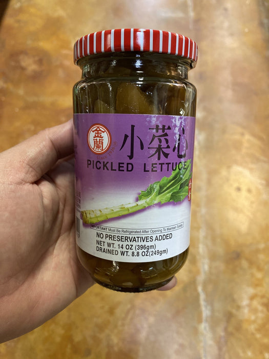 Kim Lan Pickle Lettuce 14oz, 14oz - Eastside Asian Market