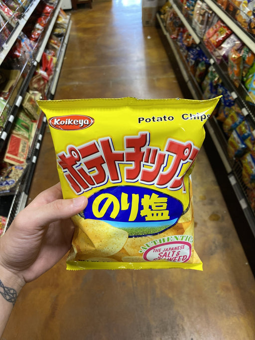 Koikeya Potato Chips Salt Seaweed - Eastside Asian Market