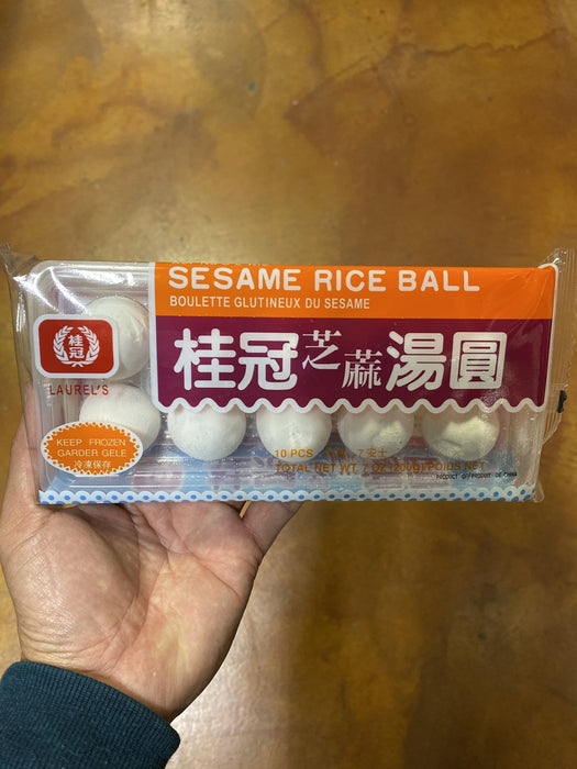 Laurels Rice Ball Sesame, 10pc - Eastside Asian Market