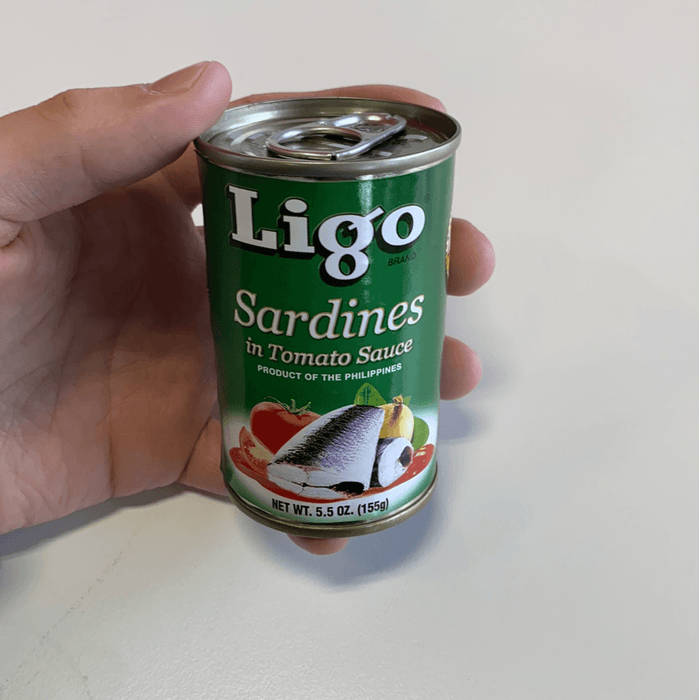Ligo Sardine Regular-PHL, 5.5oz - Eastside Asian Market