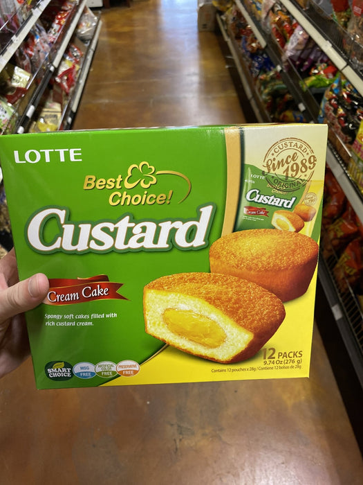 Lotte Custard Cake - Eastside Asian Market