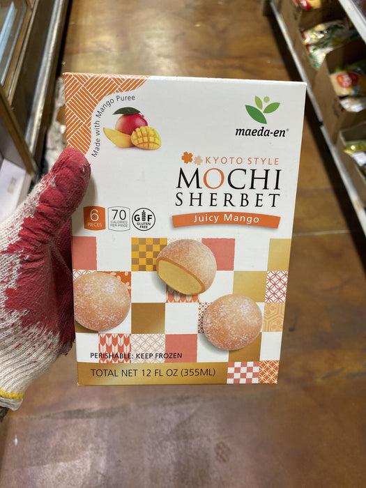Maeda Mochi Ice Mango - Eastside Asian Market