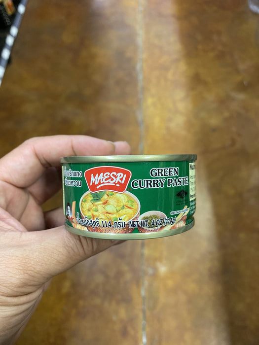 Maesri Green Curry Paste, 4oz - Eastside Asian Market