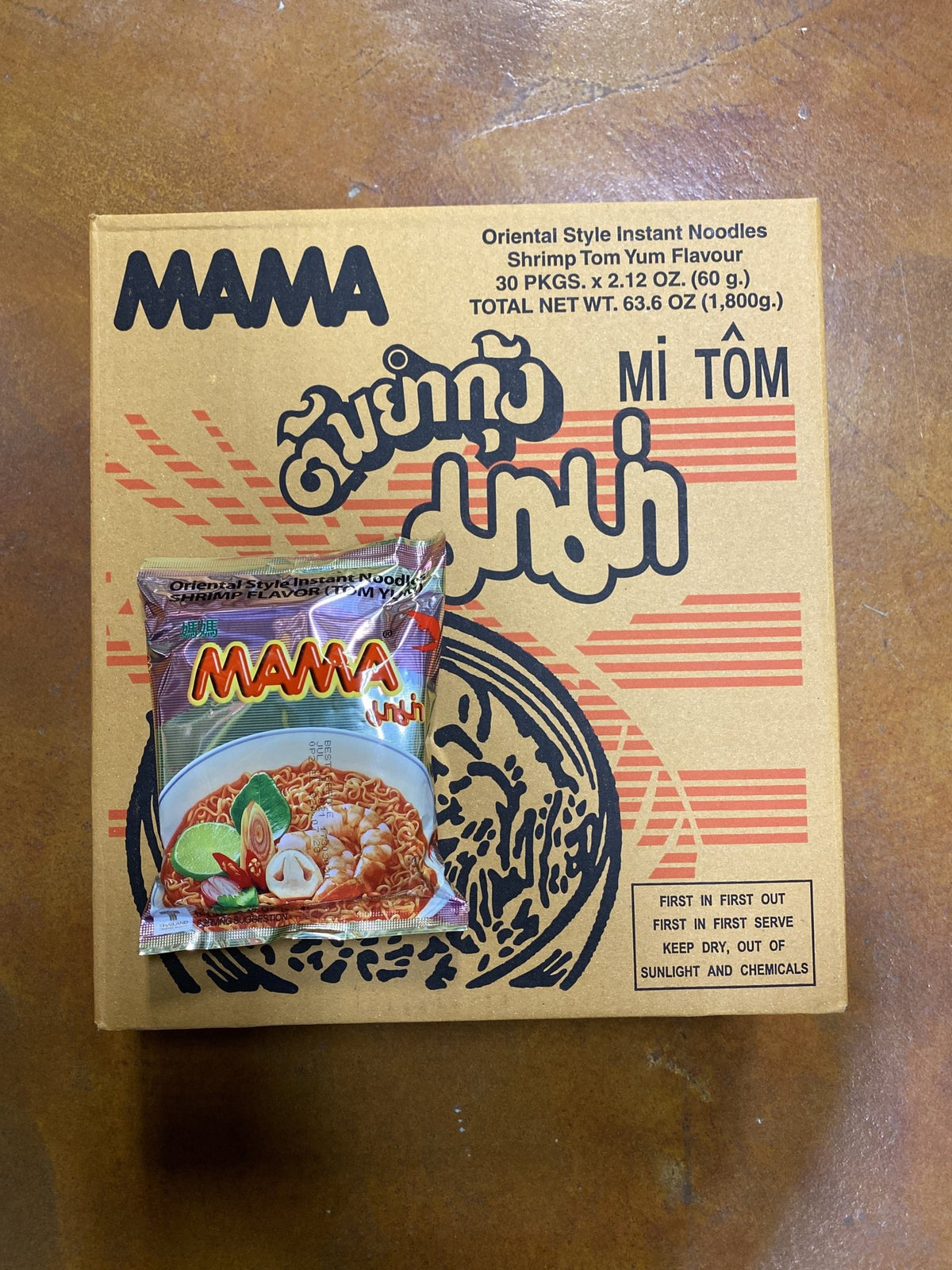 Mama Noodle Tom Yum - Case, 30pk