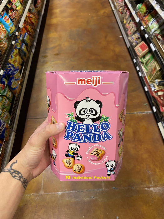 Meiji Hello Panda - Strawberry - Eastside Asian Market