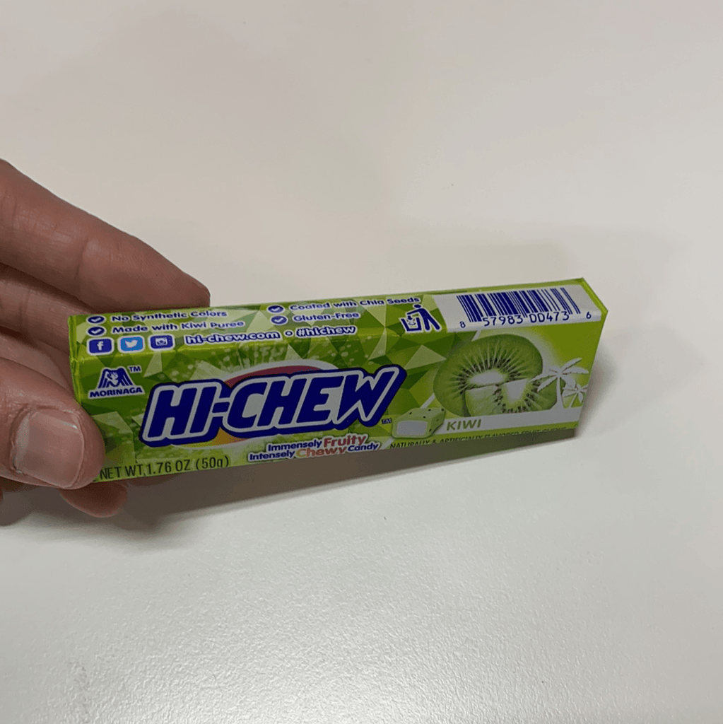 クモガイ morinaga-hi-chew-green-kiwi-