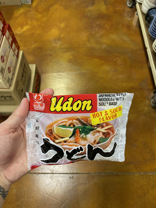 Myojo Udon with Soup Hot and Sour - Eastside Asian Market