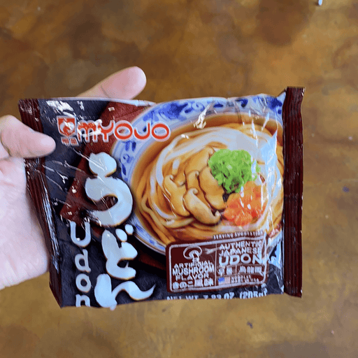 Myojo Udon with Soup Mushroom Flavor, 7.22oz - Eastside Asian Market