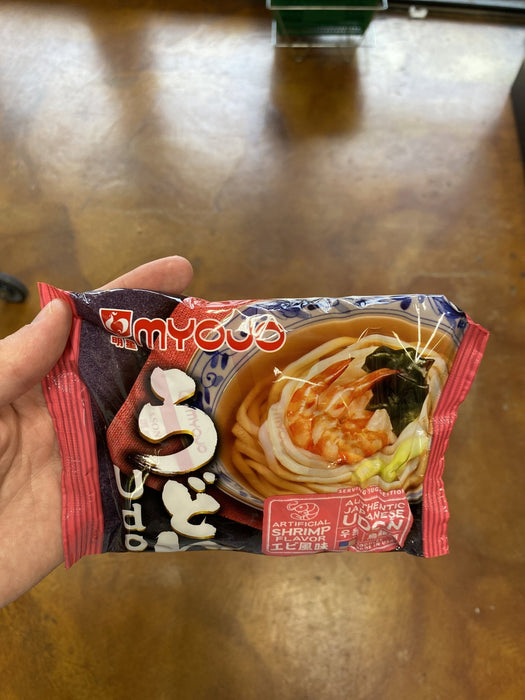 Myojo Udon with Soup Shrimp Flavor, 7.22oz - Eastside Asian Market