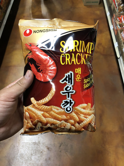 Nong Shim Shrimp Crackers - Hot - Eastside Asian Market