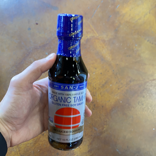 Organic Tamari Sauce Reduced Sodium, 10fl oz - Eastside Asian Market
