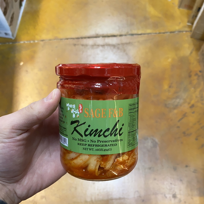 Sage Sliced Original Kimchi, 16oz - Eastside Asian Market