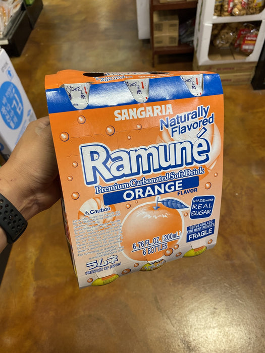 Sangaria Ramune Orange - Eastside Asian Market