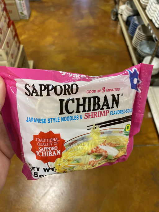 Sapporo Ichiban Ramen Shrimp Flavor - Eastside Asian Market