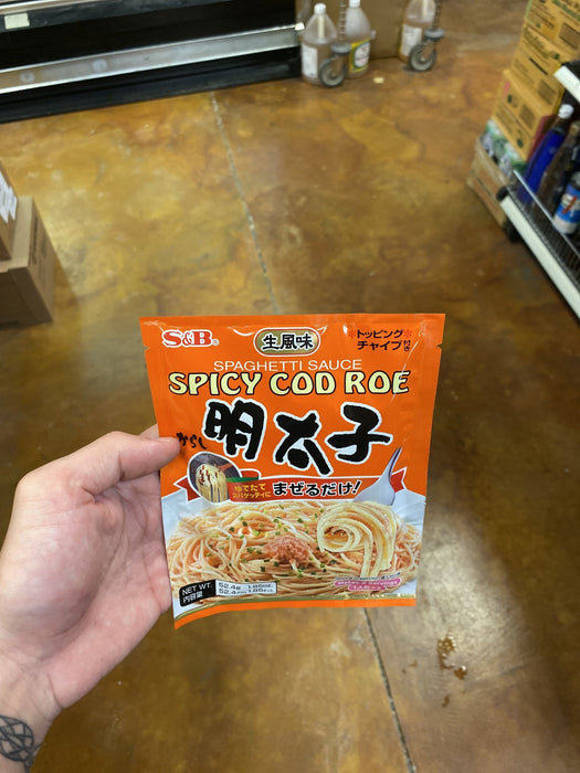 SB Spaghetti Sauce - Spicy Cod - Eastside Asian Market