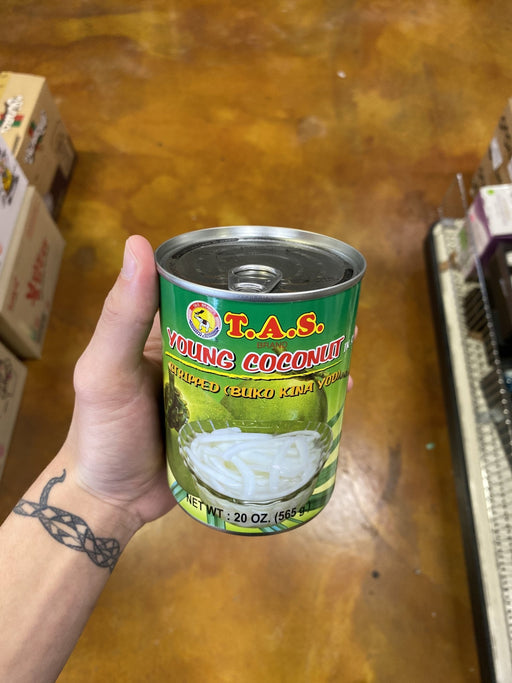 TAS Young Coconut Meat - Strip, 20oz - Eastside Asian Market