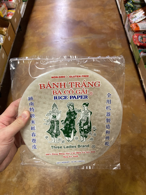 Three Ladies Rice Paper 22cm - Eastside Asian Market
