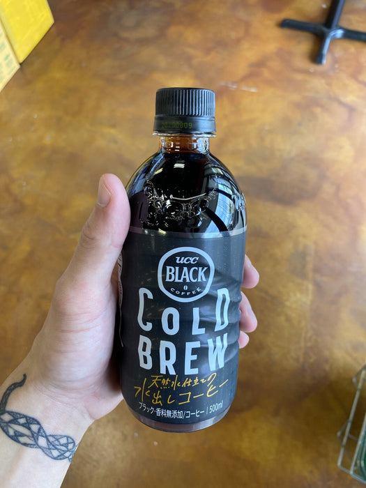 UCC Cold Brew Black Coffee, 16.9 Fl oz - Eastside Asian Market