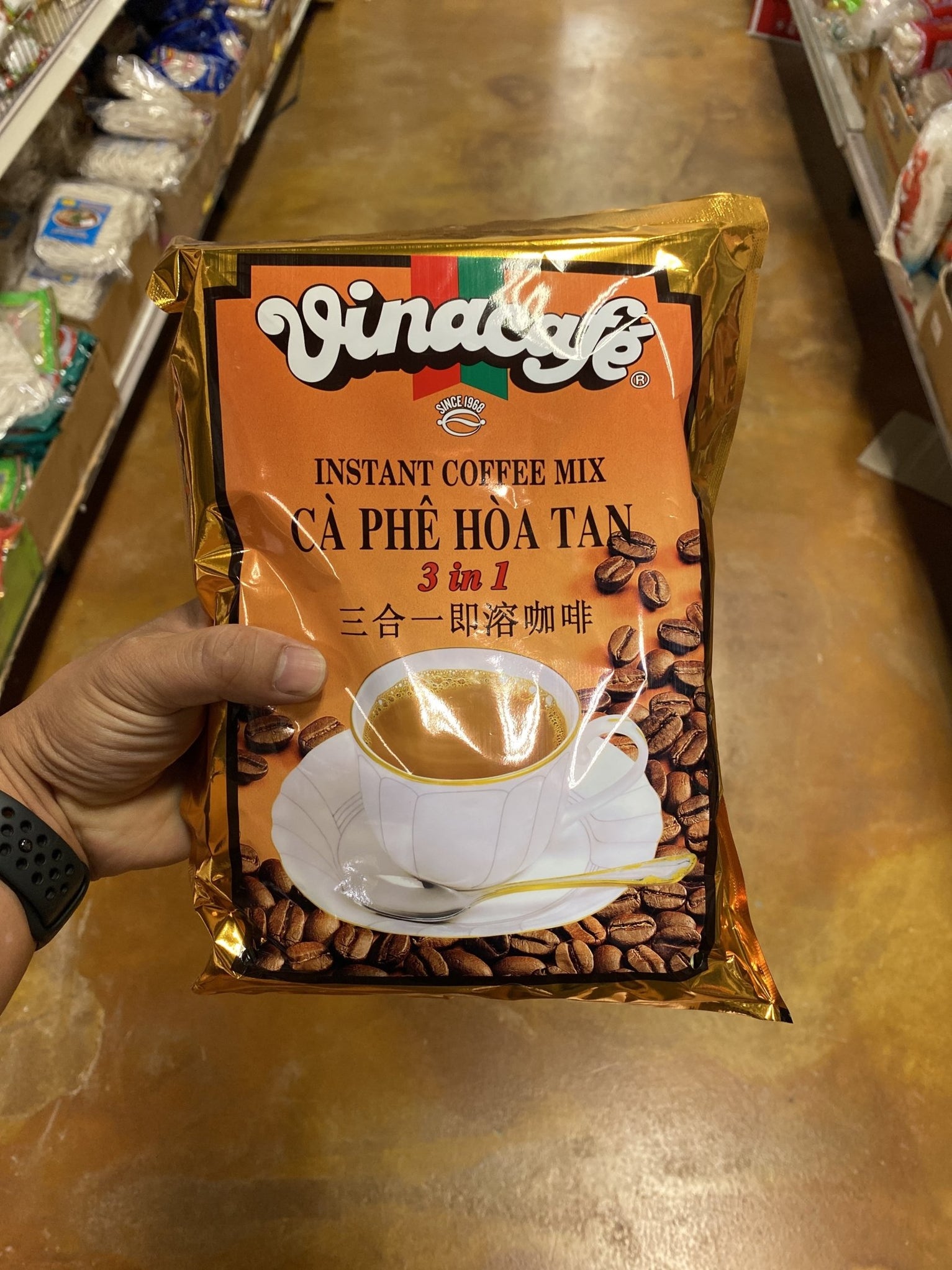 Vinacafe Instant Coffee 3 in 1, 20bgs — Eastside Asian Market
