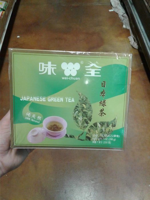 Wei Chuan Japanese Green Tea Bag - Eastside Asian Market