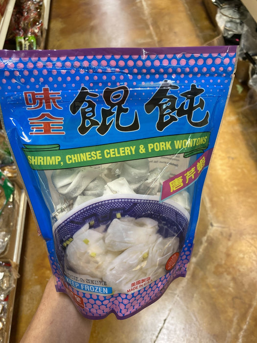 Wei Chuan Pork and Shrimp Celery Wonton - Eastside Asian Market