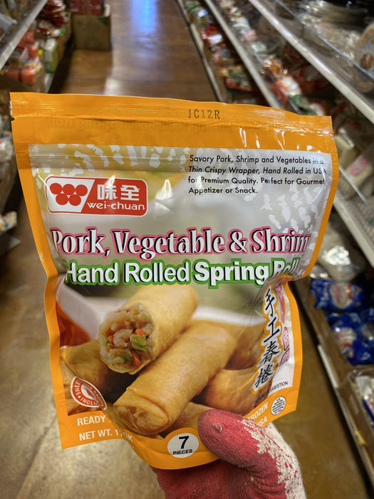 Wei Chuan Pork and Shrimp Spring Roll - Eastside Asian Market