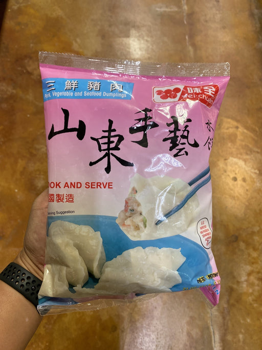 Wei Chuan ShanDong Seafood Pork Dumpling, 30pcs - Eastside Asian Market