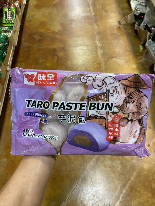 Wei Chuan Taro Paste Bun - Eastside Asian Market