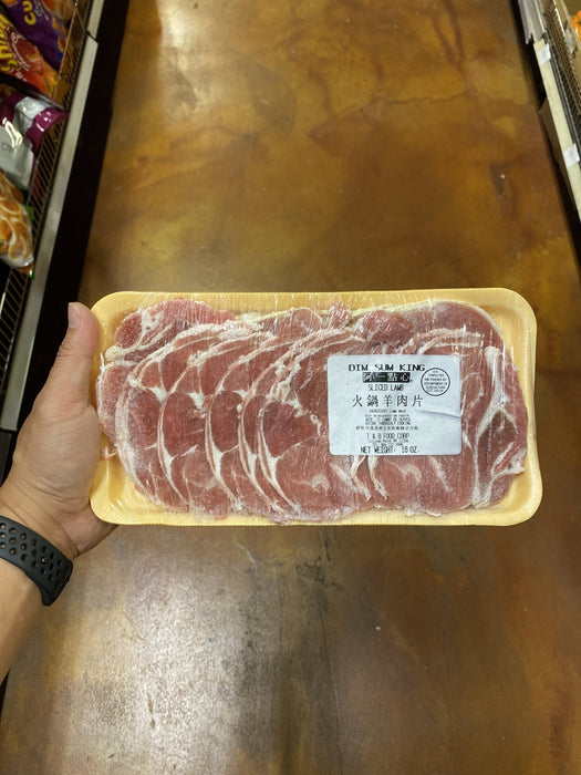 WF Sliced Hot Pot Lamb - Eastside Asian Market